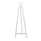 51.5" Gold Metal Adjustable Minimalistic Floor Easel with Circular Ring Top